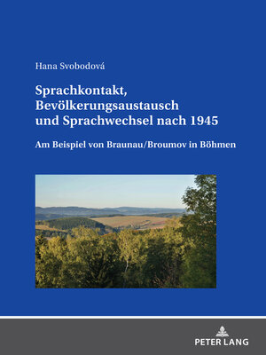 cover image of Sprachkontakt, Bevoelkerungsaustausch und Sprachwechsel nach 1945